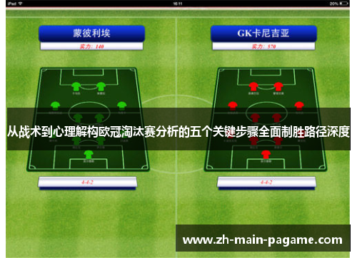 从战术到心理解构欧冠淘汰赛分析的五个关键步骤全面制胜路径深度